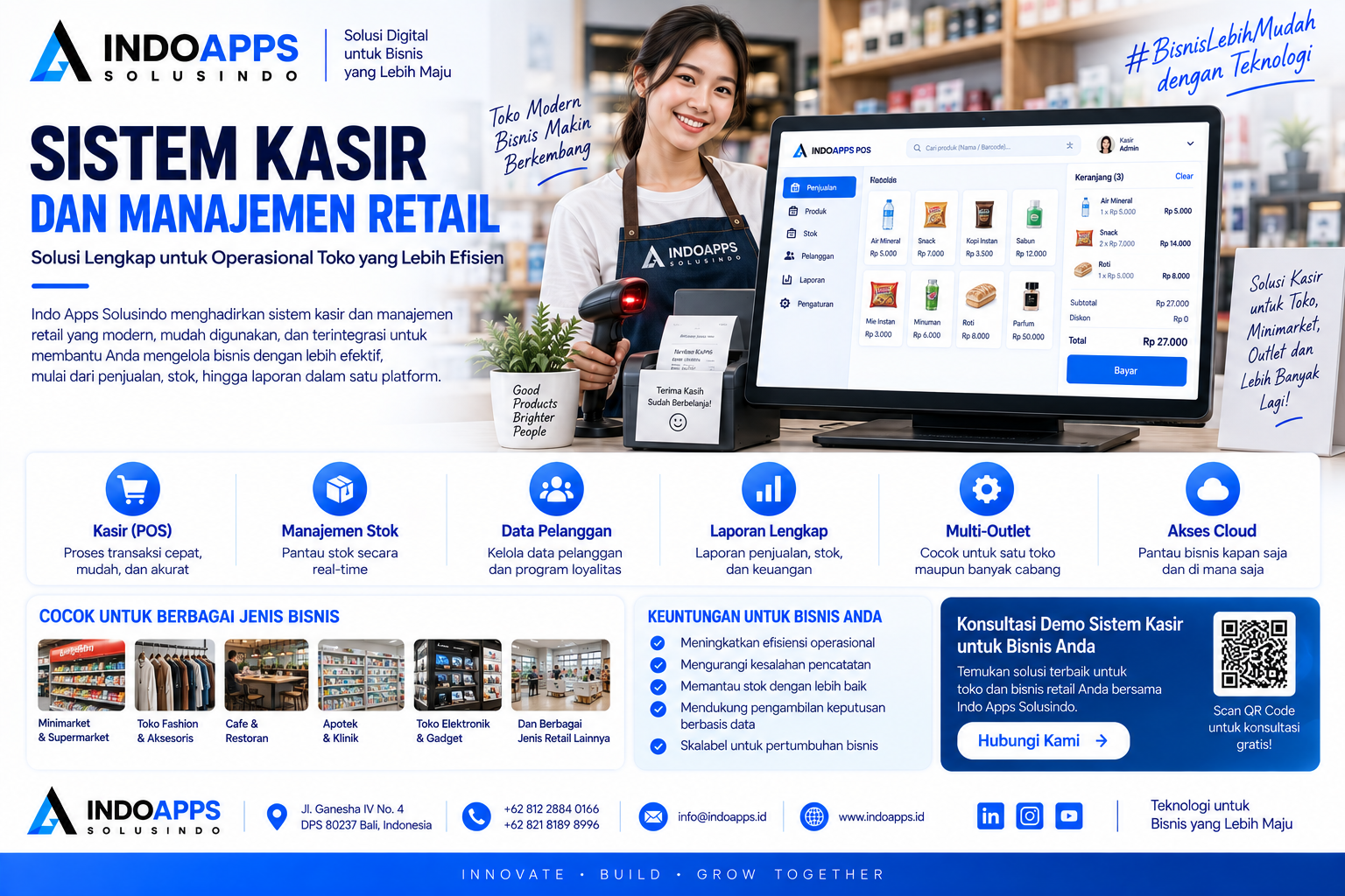 Sistem Kasir dan Manajemen Retail untuk Bisnis yang Lebih Efisien