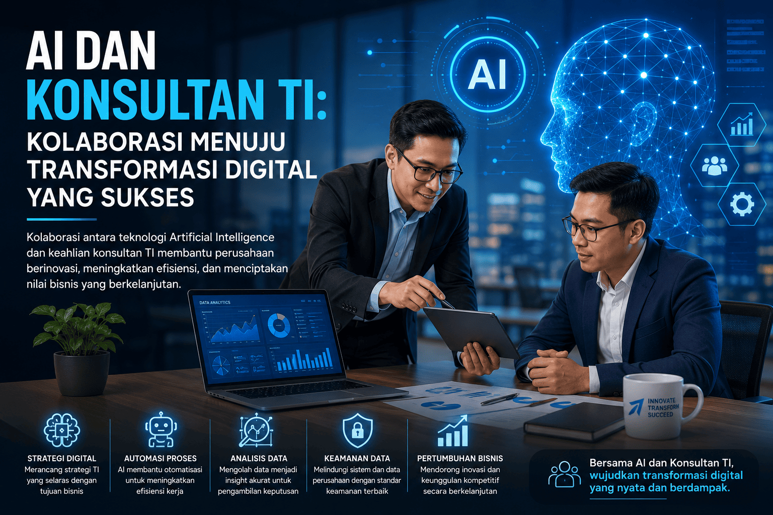 AI dan Konsultan TI: Kolaborasi Menuju Transformasi Digital yang Sukses