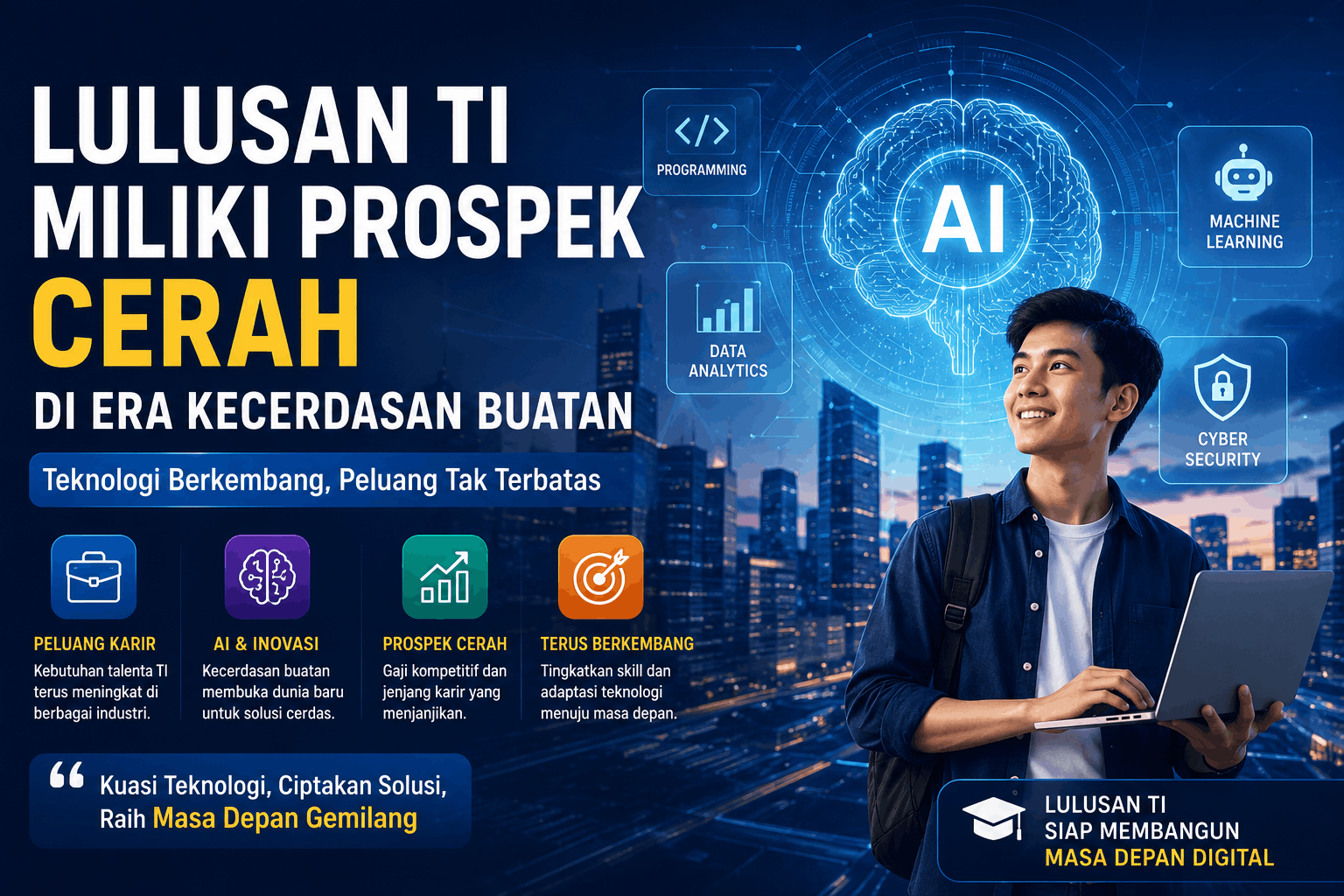 Lulusan TI Miliki Prospek Cerah di Era Kecerdasan Buatan