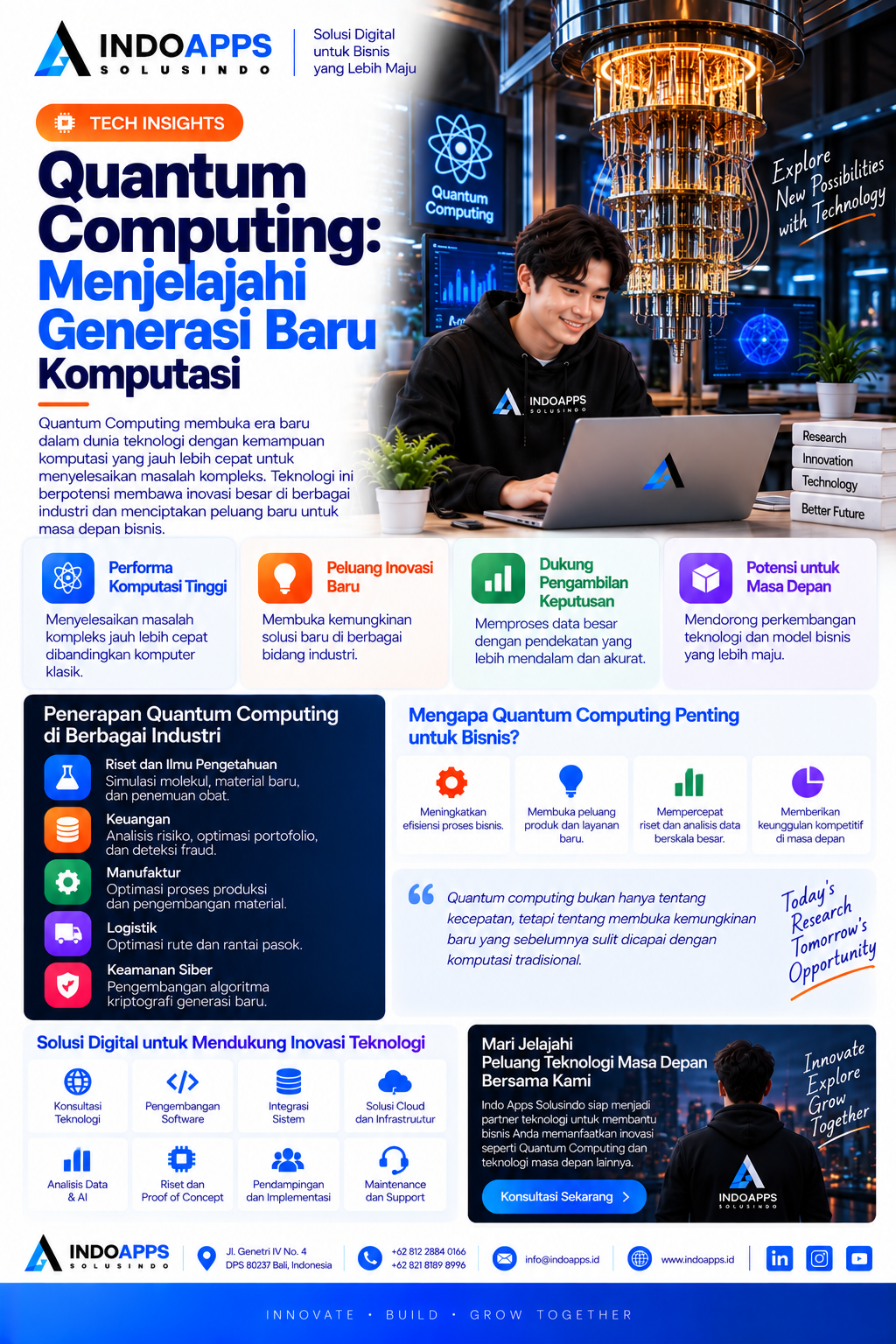 Quantum Computing: Menjelajahi Generasi Baru Komputasi dan Potensinya bagi Bisnis