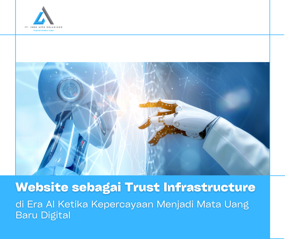 Website sebagai Trust Infrastructure di Era AI Ketika Kepercayaan Menjadi Mata Uang Baru Digital