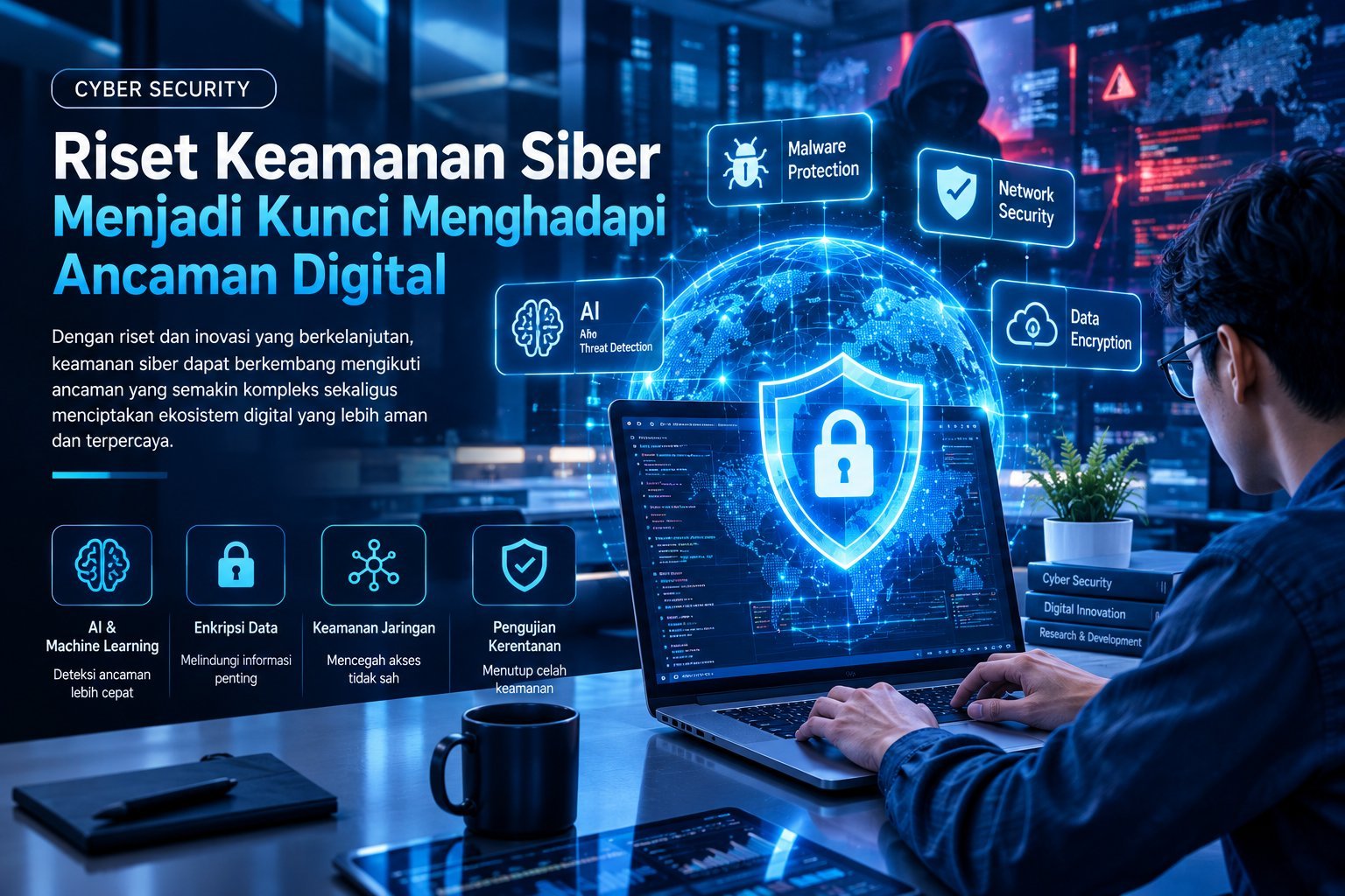Riset Keamanan Siber Menjadi Kunci Menghadapi Ancaman Digital