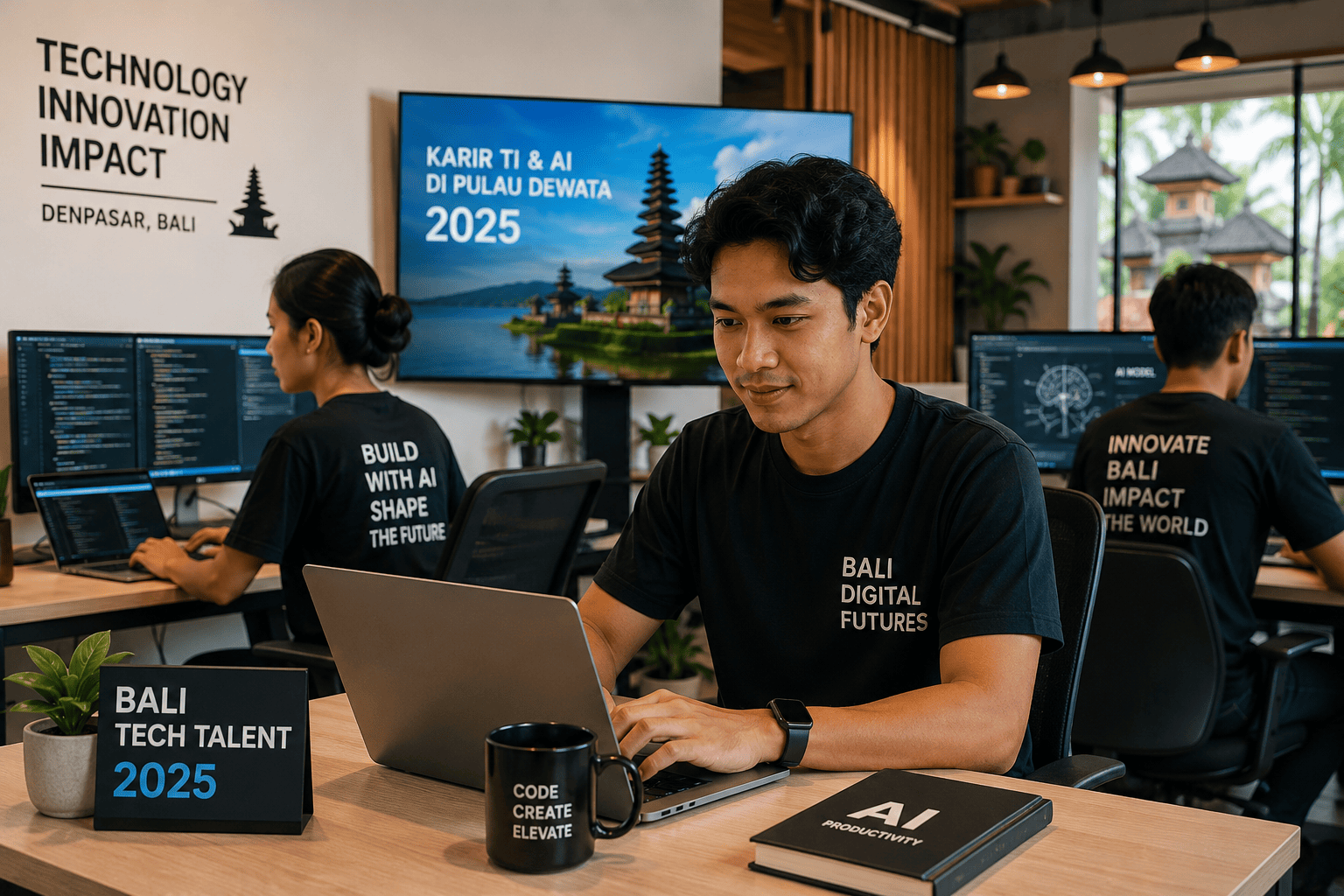 Denpasar Jadi Magnet Baru Karir TI dan AI: Bali Siap Lahirkan Generasi Profesional Digital Kelas Dunia