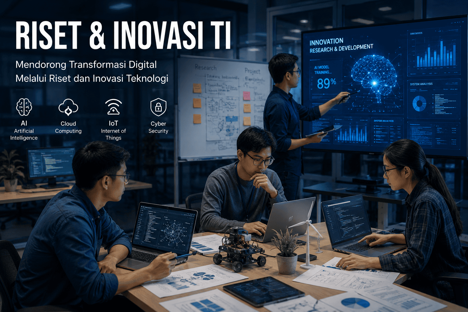 Riset dan Inovasi TI Dorong Transformasi Digital di Indonesia