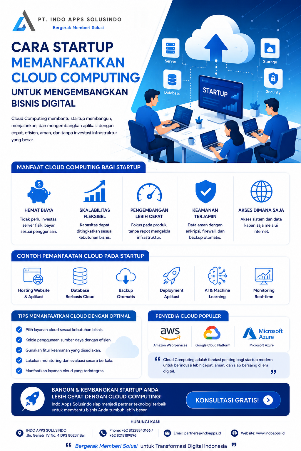 Cara Startup Memanfaatkan Cloud Computing