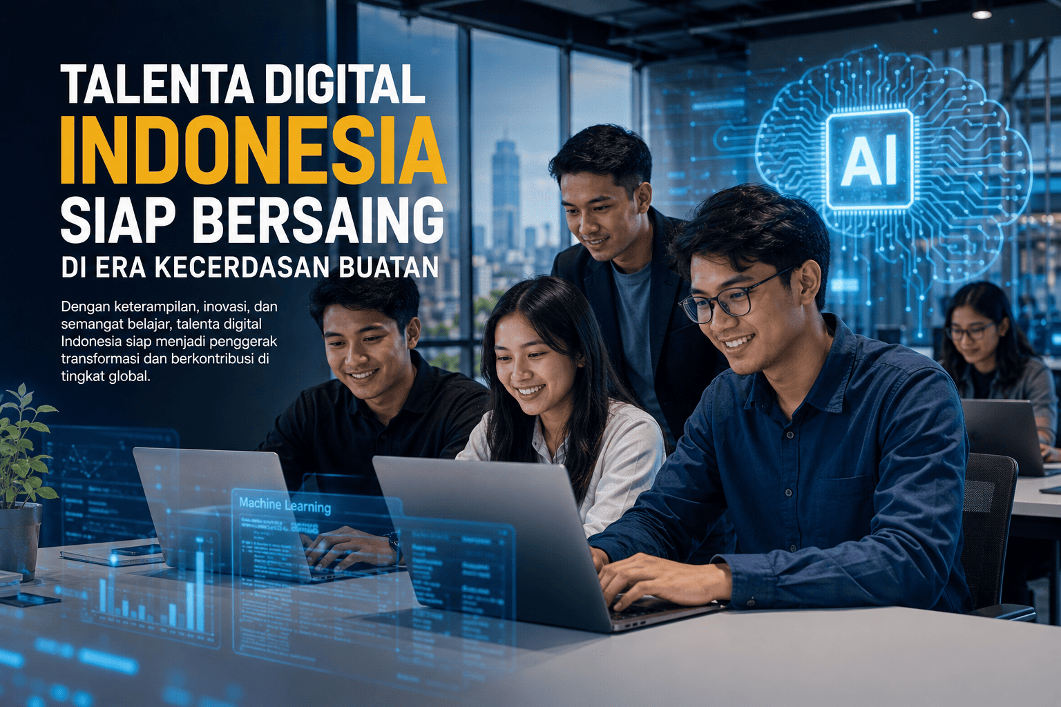 Talenta Digital Indonesia Siap Bersaing di Era Kecerdasan Buatan