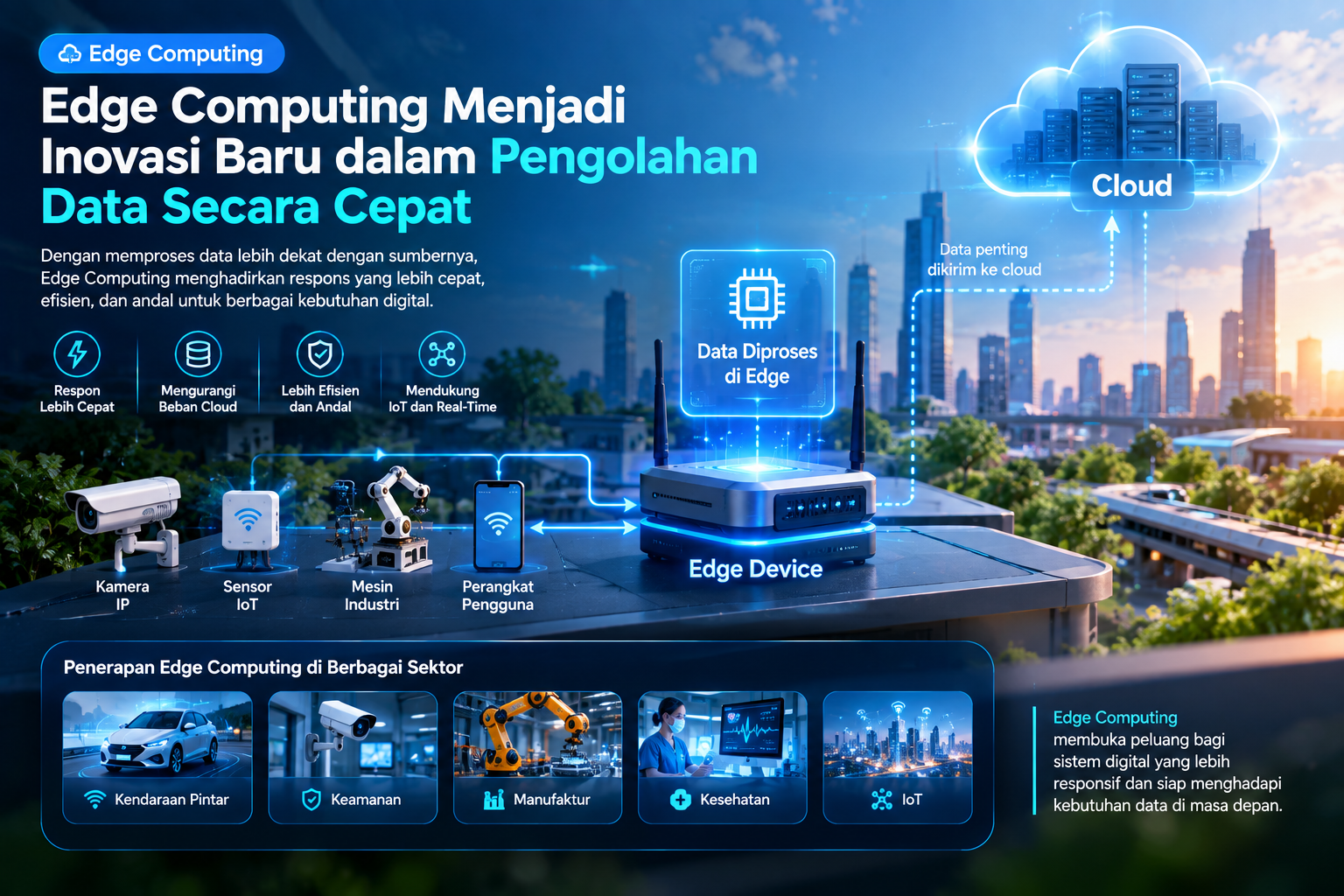 Edge Computing Menjadi Inovasi Baru dalam Pengolahan Data Secara Cepat