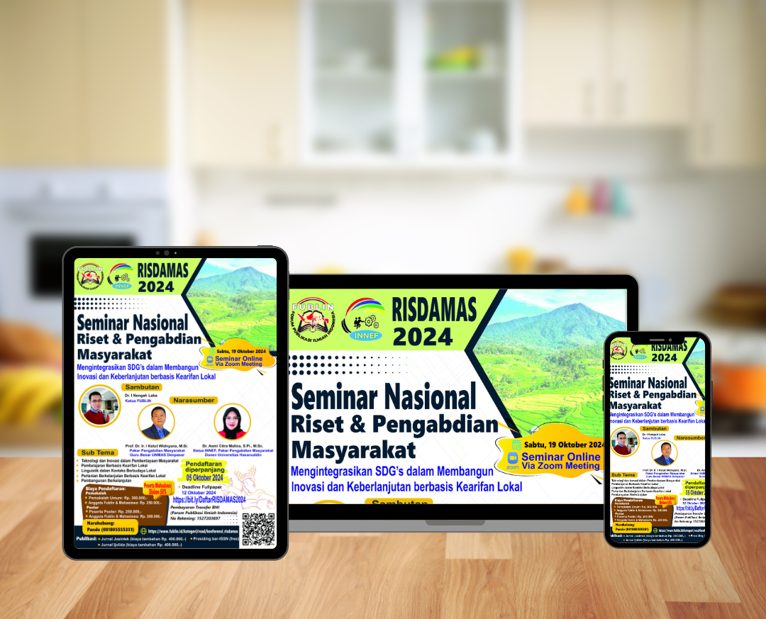 Prosiding Seminar Nasional Riset & Pengabdian Masyarakat (RISDAMAS)