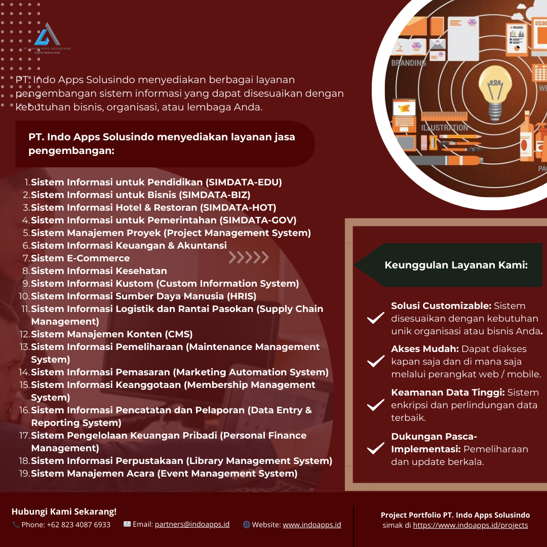 JASA PENGEMBANGAN SISTEM INFORMASI