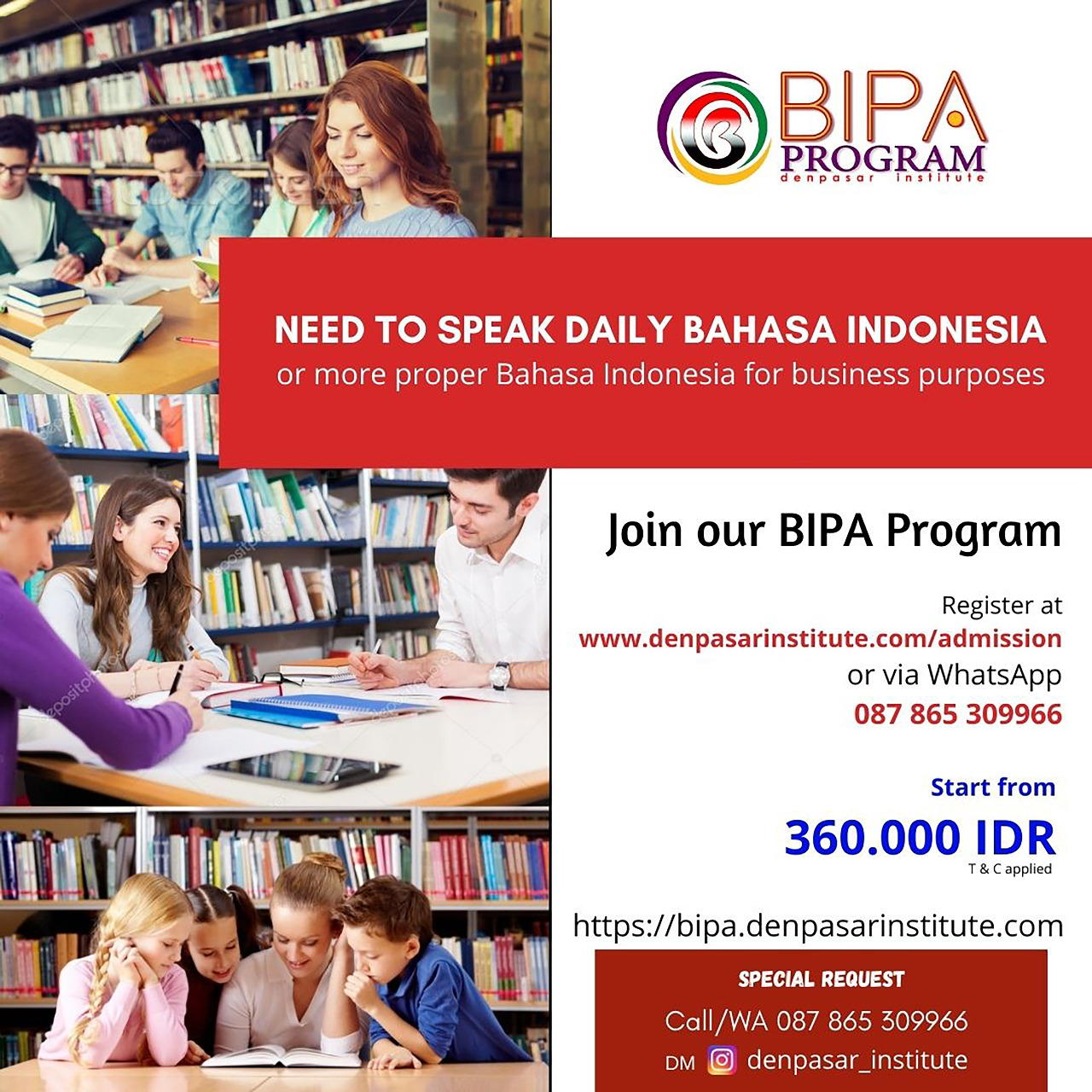 Pengembangan Website BIPA Program